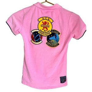 RCB Youth Size 10 Polo with‎ patches